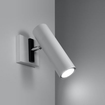 Seinävalaisin DIREZIONE 1xGU10/40W/230V valkoinen