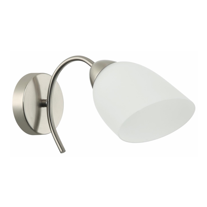 Seinävalaisin DONNA 1xE27/60W/230V nikkeli