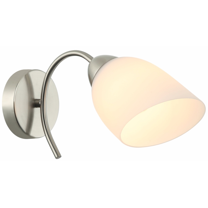 Seinävalaisin DONNA 1xE27/60W/230V nikkeli