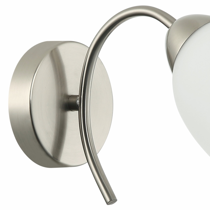 Seinävalaisin DONNA 1xE27/60W/230V nikkeli