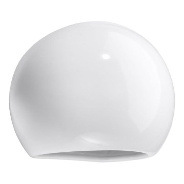 Seinävalaisin GLOBE 1xE27/60W/230V kiiltävä valkoinen