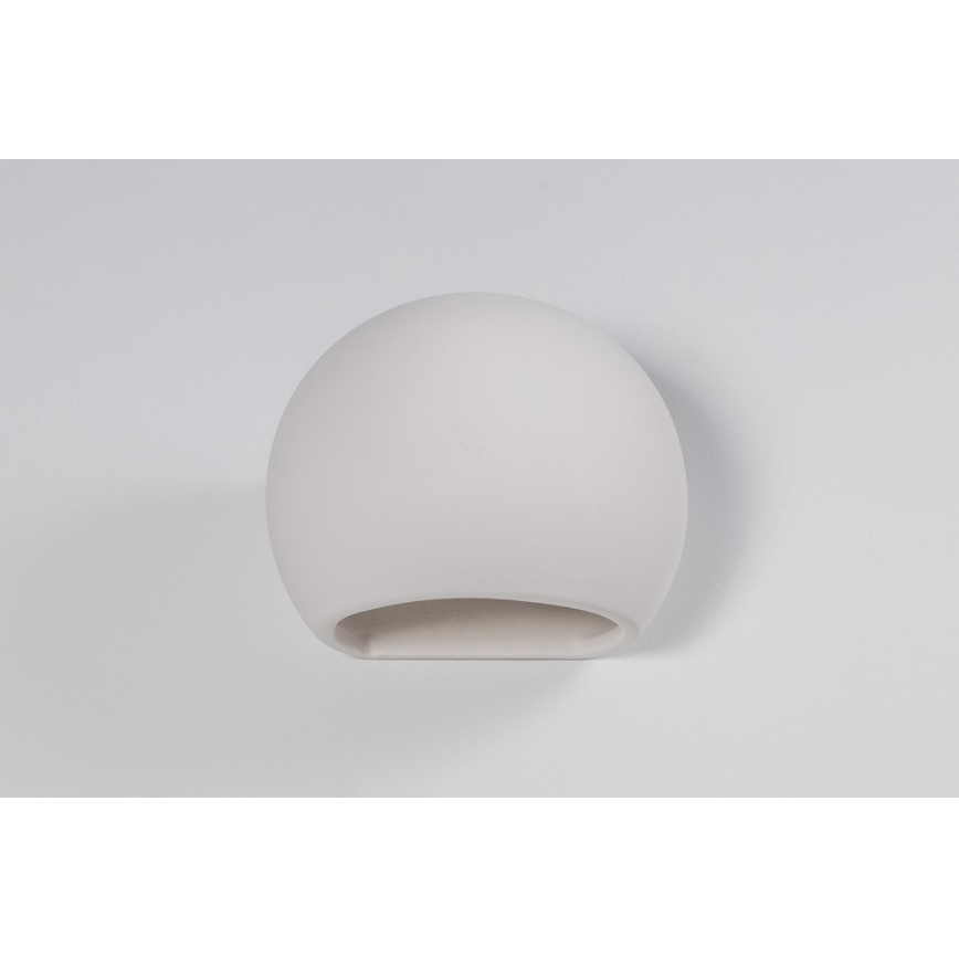 Seinävalaisin GLOBE 1xE27/60W/230V valkoinen