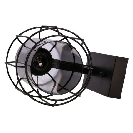 Seinävalaisin JONERA 1xE27/40W/230V musta