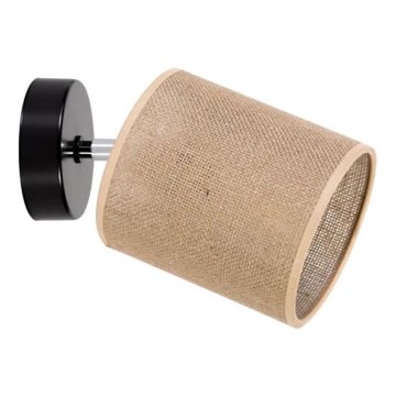 Seinävalaisin JUTE 1xE27/25W/230V - FSC-sertifioitu