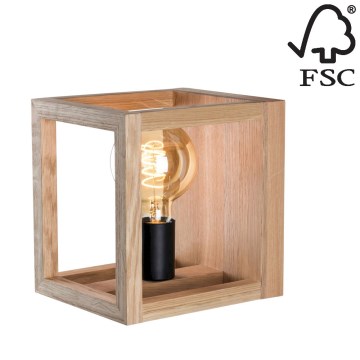 Seinävalaisin KAGO 1xE27/60W/230V tammi - FSC-sertifioitu