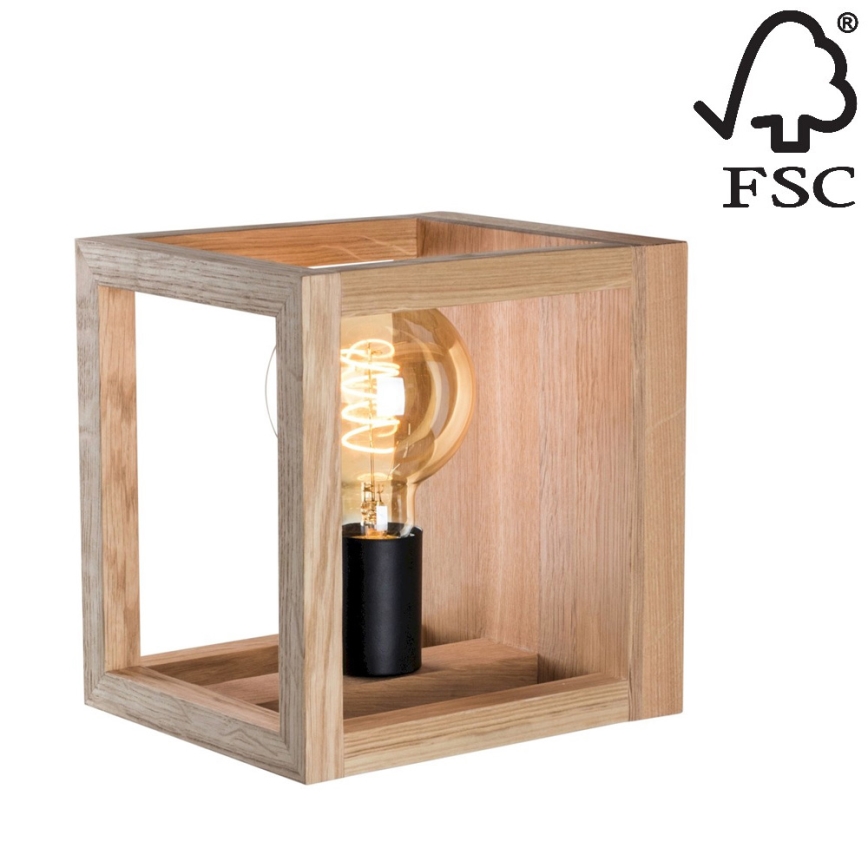Seinävalaisin KAGO 1xE27/60W/230V tammi - FSC-sertifioitu