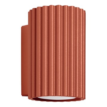 Seinävalaisin KARBON 1xGU10/10W/230V punainen