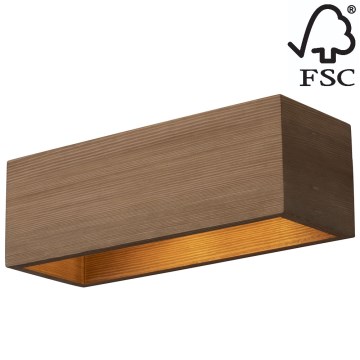 Seinävalaisin KENZO 2xG9/6W/230V mänty - FSC-sertifioitu