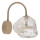 Seinävalaisin LAVA 1xG9/8W/230V beige/savunbeige