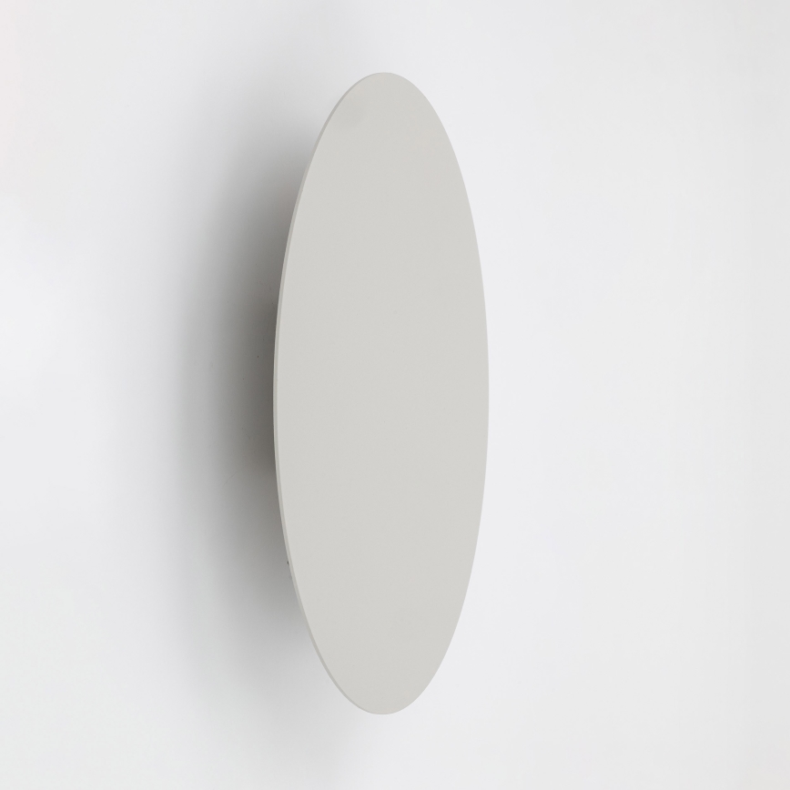 Seinävalaisin LUNA 4xG9/8W/230V halkaisija 40 cm harmaa