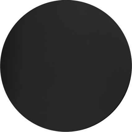 Seinävalaisin LUNA 4xG9/8W/230V halkaisija 40 cm musta