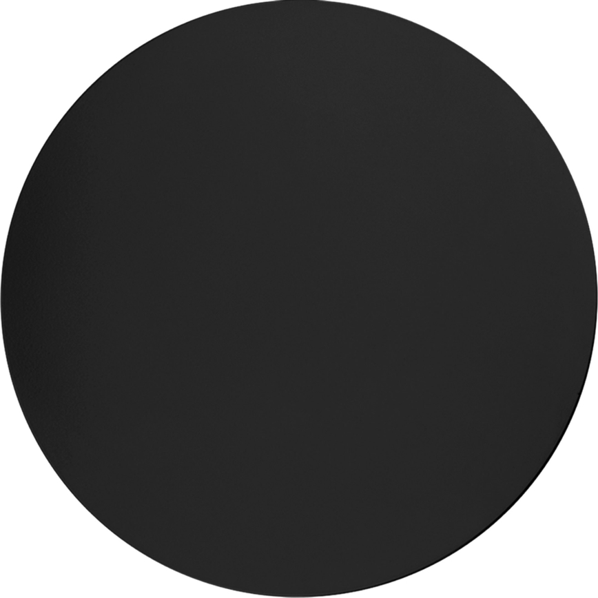 Seinävalaisin LUNA 4xG9/8W/230V halkaisija 40 cm musta