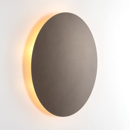 Seinävalaisin LUNA 4xG9/8W/230V halkaisija 40 cm ruskea