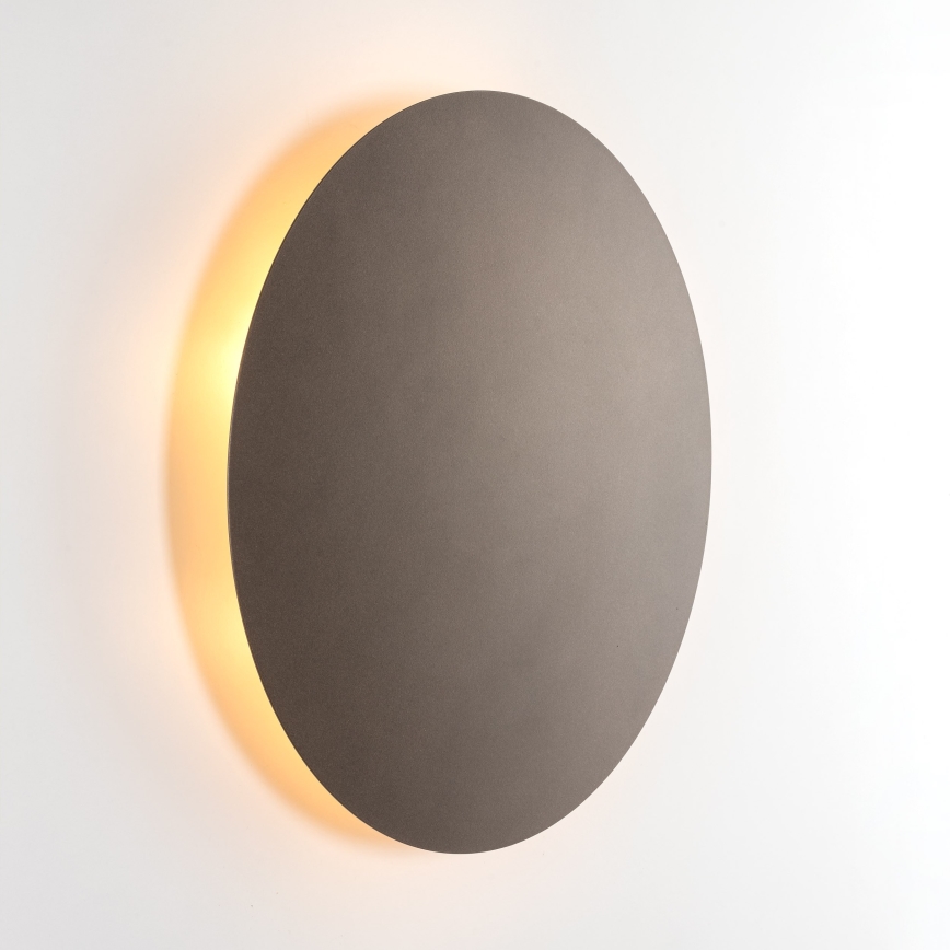 Seinävalaisin LUNA 4xG9/8W/230V halkaisija 40 cm ruskea