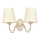 Seinävalaisin MALBO 2xE27/15W/230V beige