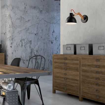 Seinävalaisin MARCELLO 1xE27/60W/230V pyökki - FSC sertifioitu