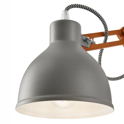 Seinävalaisin MARCELLO 1xE27/60W/230V pyökki - FSC sertifioitu