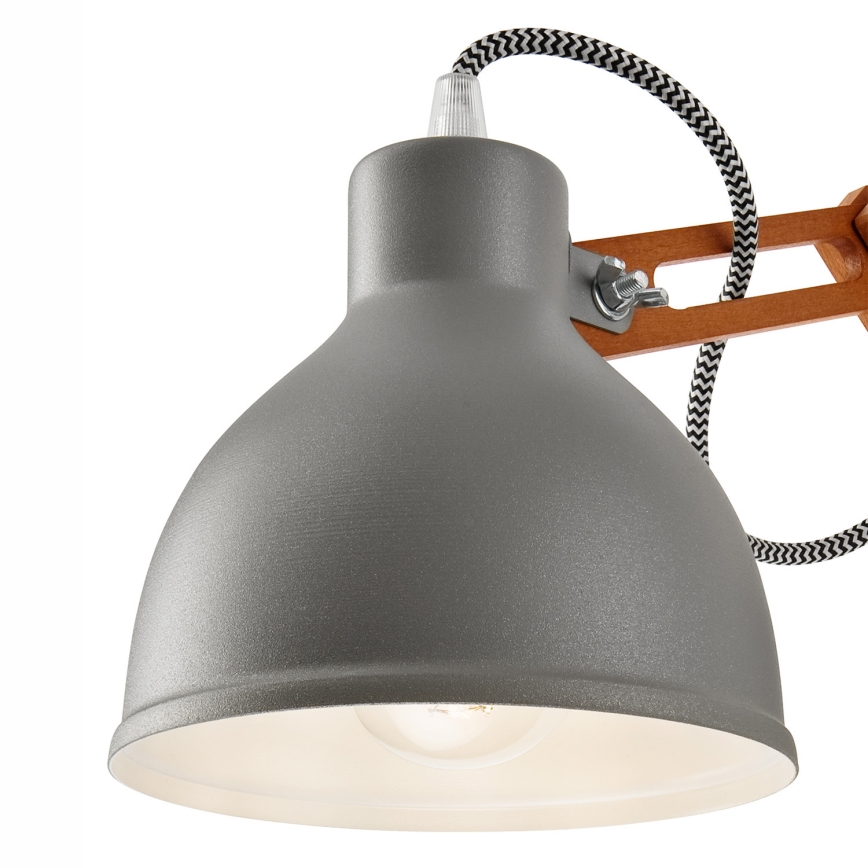 Seinävalaisin MARCELLO 1xE27/60W/230V pyökki - FSC sertifioitu
