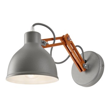 Seinävalaisin MARCELLO 1xE27/60W/230V pyökki - FSC sertifioitu