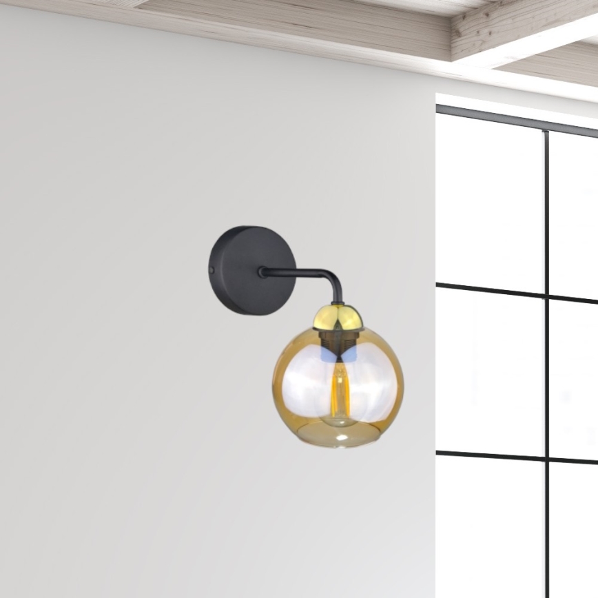 Seinävalaisin MELLE GOLD 1xE27/60W/230V