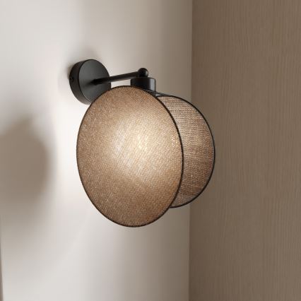 Seinävalaisin MOTIF 1xE14/10W/230V beige