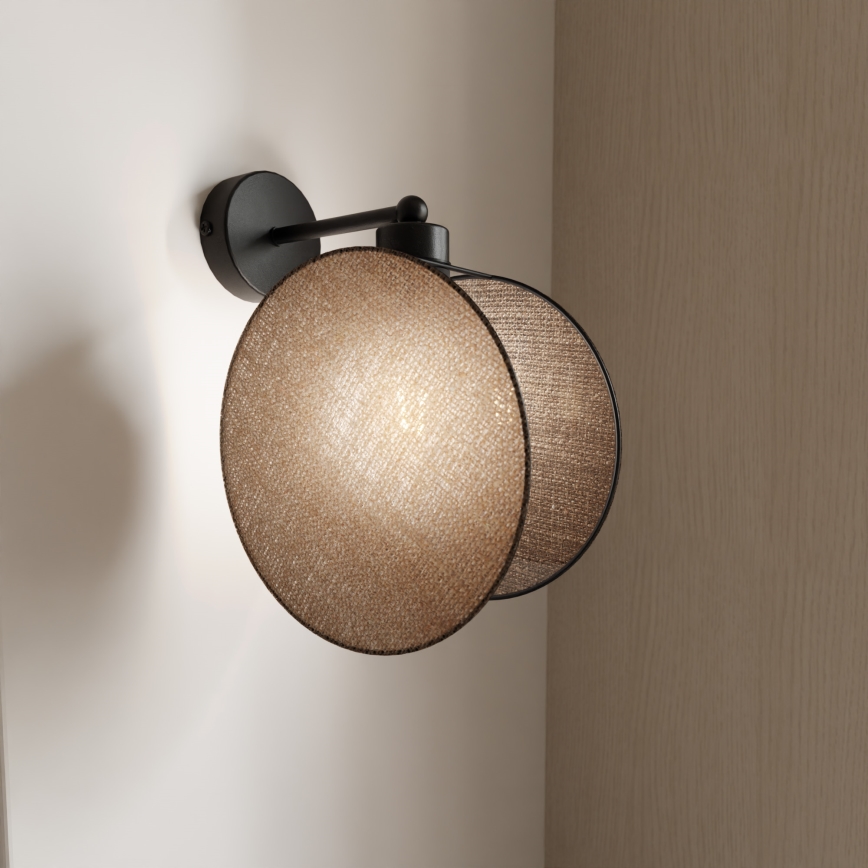 Seinävalaisin MOTIF 1xE14/10W/230V beige