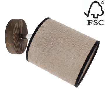 Seinävalaisin NEGRO 1xE27/25W/230V mänty - FSC-sertifioitu