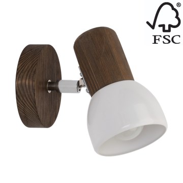 Seinävalaisin NEL 1xE27/15W/230V mänty - FSC-sertifioitu