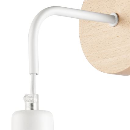 Seinävalaisin ORAZIO 1xE27/60W/230V pyökki - FSC sertifioitu