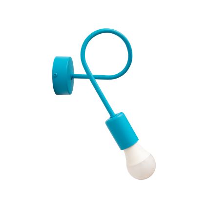 Seinävalaisin OXFORD 1xE27/15W/230V sininen