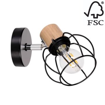 Seinävalaisin PHIPHI 1xE27/60W/230V tammi - FSC-sertifioitu