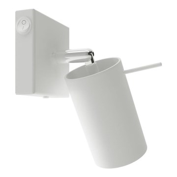 Seinävalaisin RING 1xGU10/40W/230V valkoinen