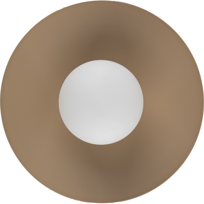Seinävalaisin SLATE 1xG9/8W/230V halkaisija 28 cm beige