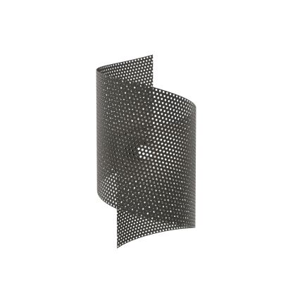 Seinävalaisin SPIRAL 1xG9/8W/230V musta