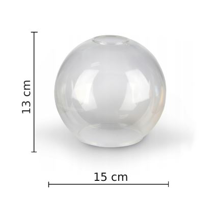 Seinävalaisin STAR 1xE27/60W/230V musta/läpinäkyvä