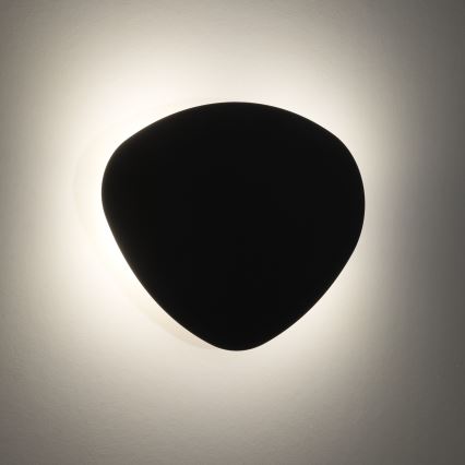 Seinävalaisin STONE 2xG9/8W/230V 30x39 cm musta