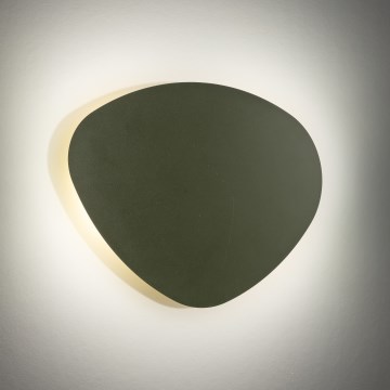 Seinävalaisin STONE 2xG9/8W/230V 30x39 cm vihreä