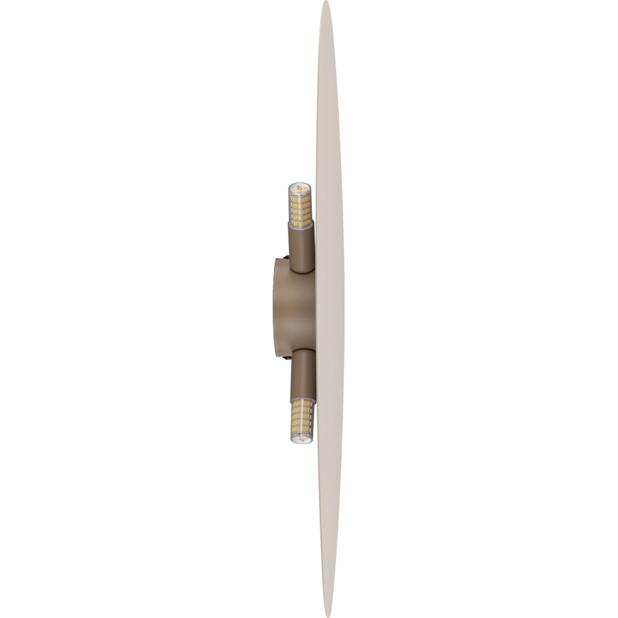 Seinävalaisin STONE 3xG9/8W/230V 37x49 cm beige