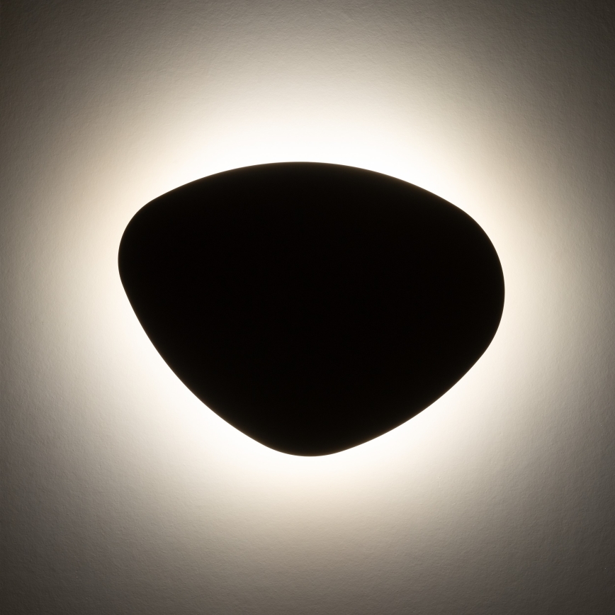 Seinävalaisin STONE 3xG9/8W/230V 37x49 cm musta
