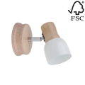 Seinävalaisin SVANTJE 1xE14/40W/230V koivu - FSC-sertifioitu