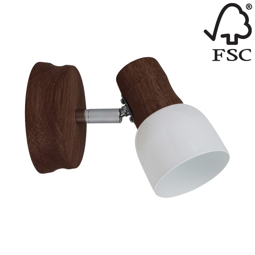 Seinävalaisin SVANTJE 1xE14/40W/230V pyökki - FSC-sertifioitu
