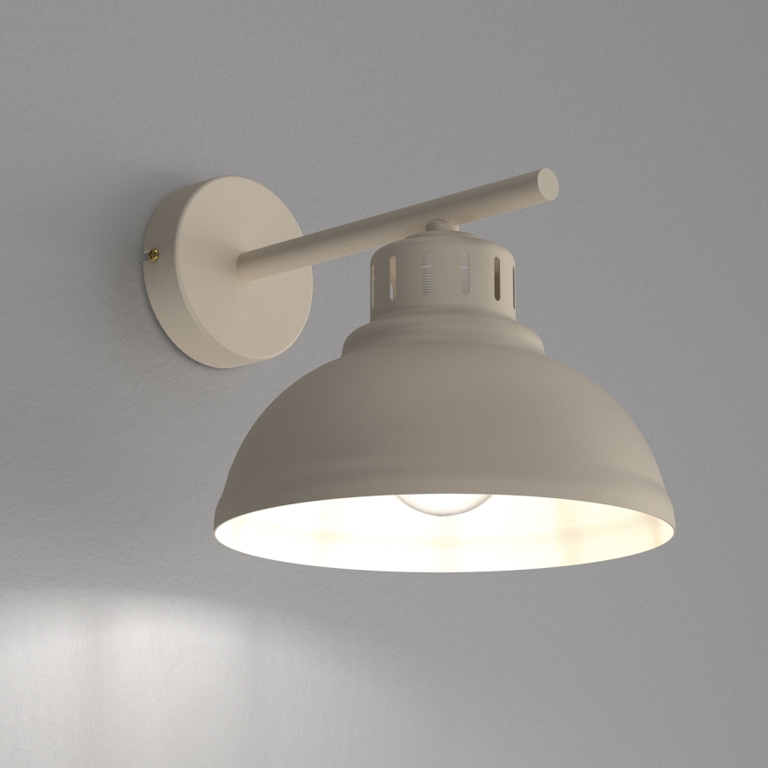 Seinävalaisin SVEN 1xE27/15W/230V beige