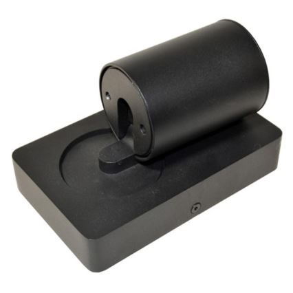 Seinävalaisin TAFT 1xGU10/30W/230V USB musta