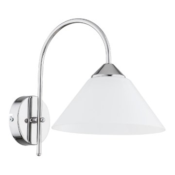 Seinävalaisin TAPER 1xE27/15W/230V kiiltävä kromi