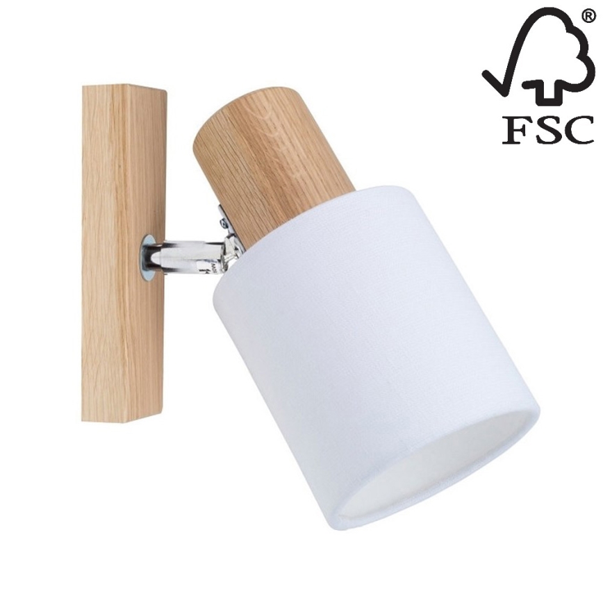 Seinävalaisin TREEHOUSE 1xE27/25W/230V tammi - FSC-sertifioitu