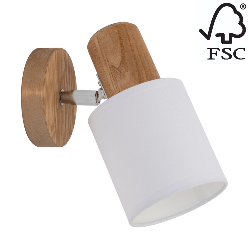 Seinävalaisin TRENDY 1xE27/15W/230V mänty - FSC-sertifioitu