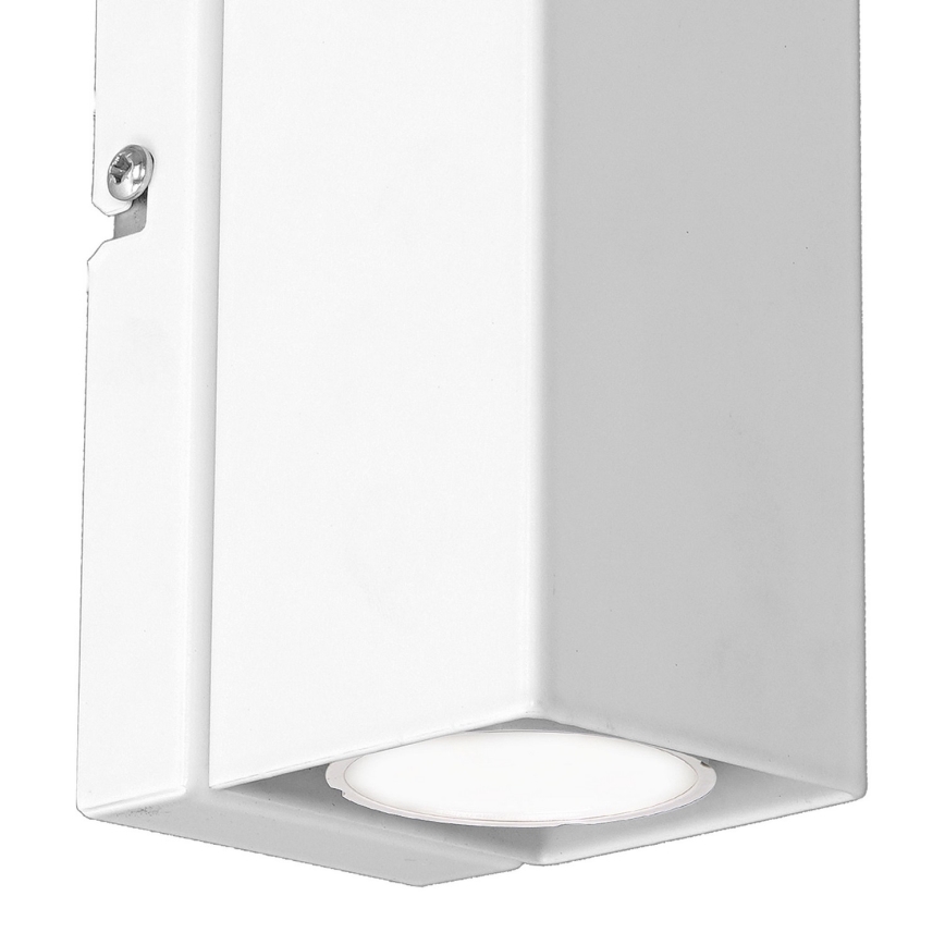 Seinävalaisin WALL 1xGU10/8W/230V valkoinen