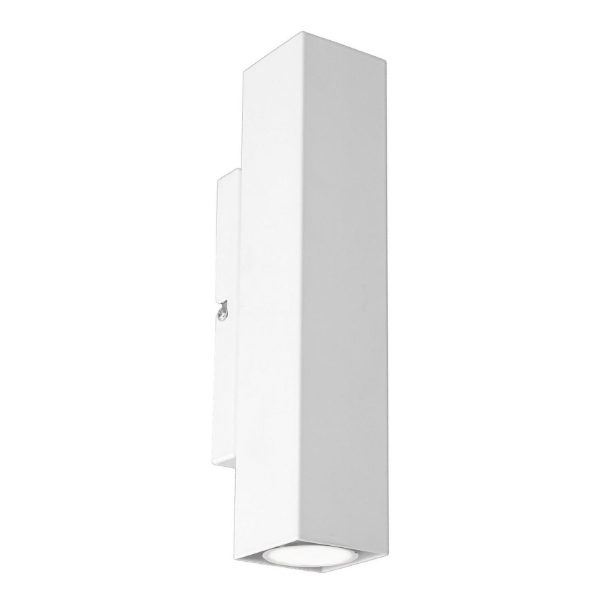 Seinävalaisin WALL 2xGU10/8W/230V valkoinen