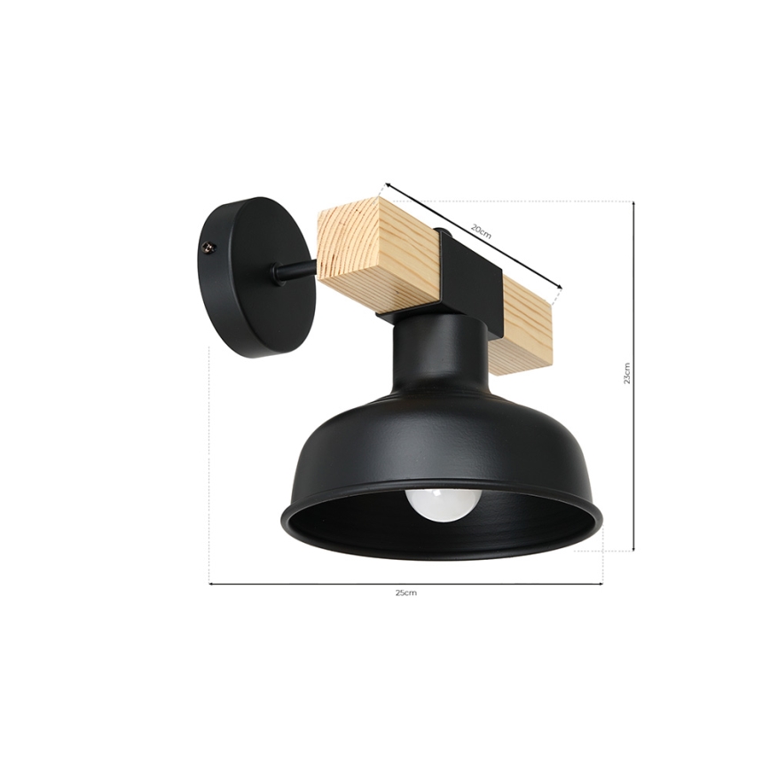 Seinävalo FARO 1xE27/60W/230V