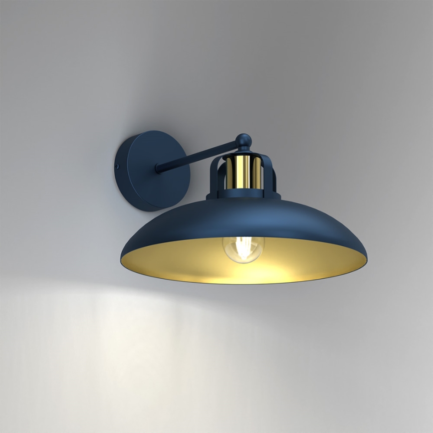 Seinävalo FELIX 1xE27/60W/230V sininen